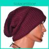 Unisex Us Winter Slouchy Knit Hat Warm Oversize Beanie Skull Baggy Cap For All