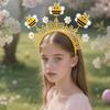 Cartoon Bee Hive Headband Lightweight Cosplay Party Props Easter Themed Headwear  Party Props