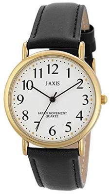 J-AXIS Men's Simple Watch HG198-BKW HG198-BKW