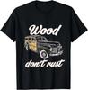 Woody Wagon,40s Station,Classic Hotrod,Vintage,distressed Unisex T-Shirt