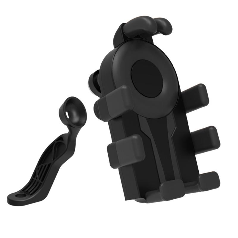 Shockproofed Cycling Phone Mount Nonslip Handlebars Clamp Cycling Gear for Outdoor Sport