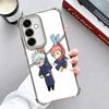 Cartoon Cute JUJUSU Anime Soft Phone Case For Samsung A17 A27 A07 A37 A57 A16 A56 A15 A55 A14 A54 A13 A53 A26 A36 A25 A35 A24 A3