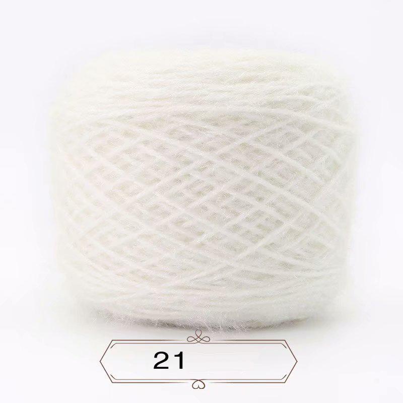 150g/míč Veverka Kašmírová příze Sametová nit v silném šátku z domácího tkaného klobouku Světlé hedvábné zlato