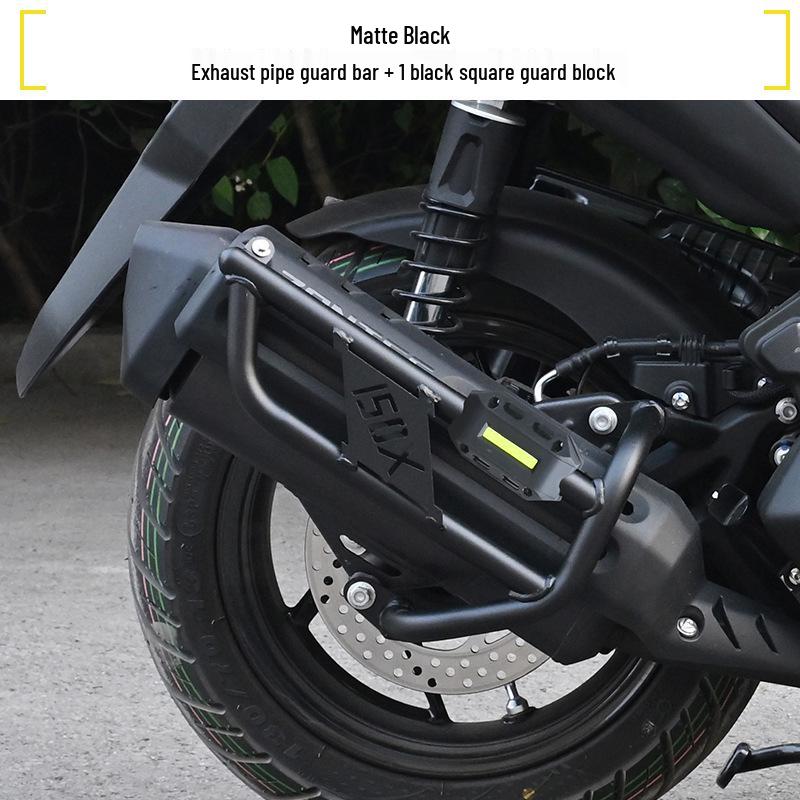 Zongshen 150X Crash Bars, Anti-fall Bumpers, Luggage Rack & Windshield Mod