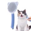 Cat Brushes For Indoor Cats Cat Slicker Brush Self Cleaning One-Click Cleaning Cat Brush For Long Or Short Haired Cats Cat Comb