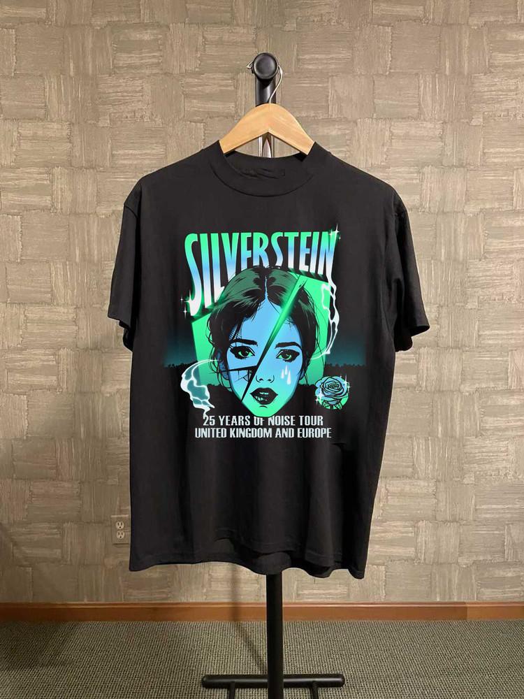 

NEW Silverstein Band World Tour 2025 Poster Gift For Fan S to 4XL T-Shirt Tops Tee 3XL