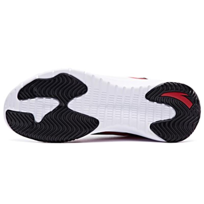 Anta Star Trail 4 Basketball Shoes Men's Mid Top Black Red Sneakers 91731132-2