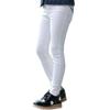 Kinder Mädchen Candy Color Baumwolle Slim Fit Bleistifthose Lässige elastische Hose mit Tasche Einfarbige Legging