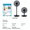 Midea 7-Blade Dual-Use Electric Fan CN plug (adapter included)