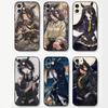 Manhattan Cafe Uma M-musume Anime Phone Case For IPhone 17 Air 16 15 14 13 Pro Max 11 12 Black Silicone Cover