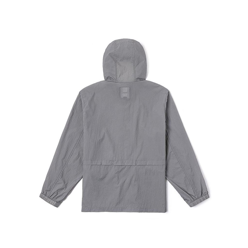 Vans Work Style Hooded Sun Protection Long Sleeve Jacket Unisex Jackets Gray VN000NM5AF1