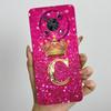 For Huawei Nova Y90 (CTR-LX2) / Nova Y91 (STG-LX1) Fashion Initial Letter Couple Phone Case Soft Silicone TPU Protective Casing