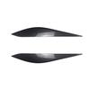 Front Headlight Eyelids Lamp Eyebrows Trim Decor For Ford Fiesta MK8 2017-