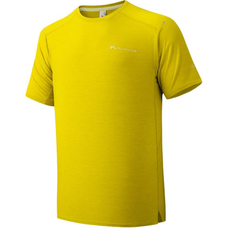 

Anta Running Series Round Neck Pullover Solid Color Short Sleeve Quick Dry T-Shirt Men Tops 152625101-1 L