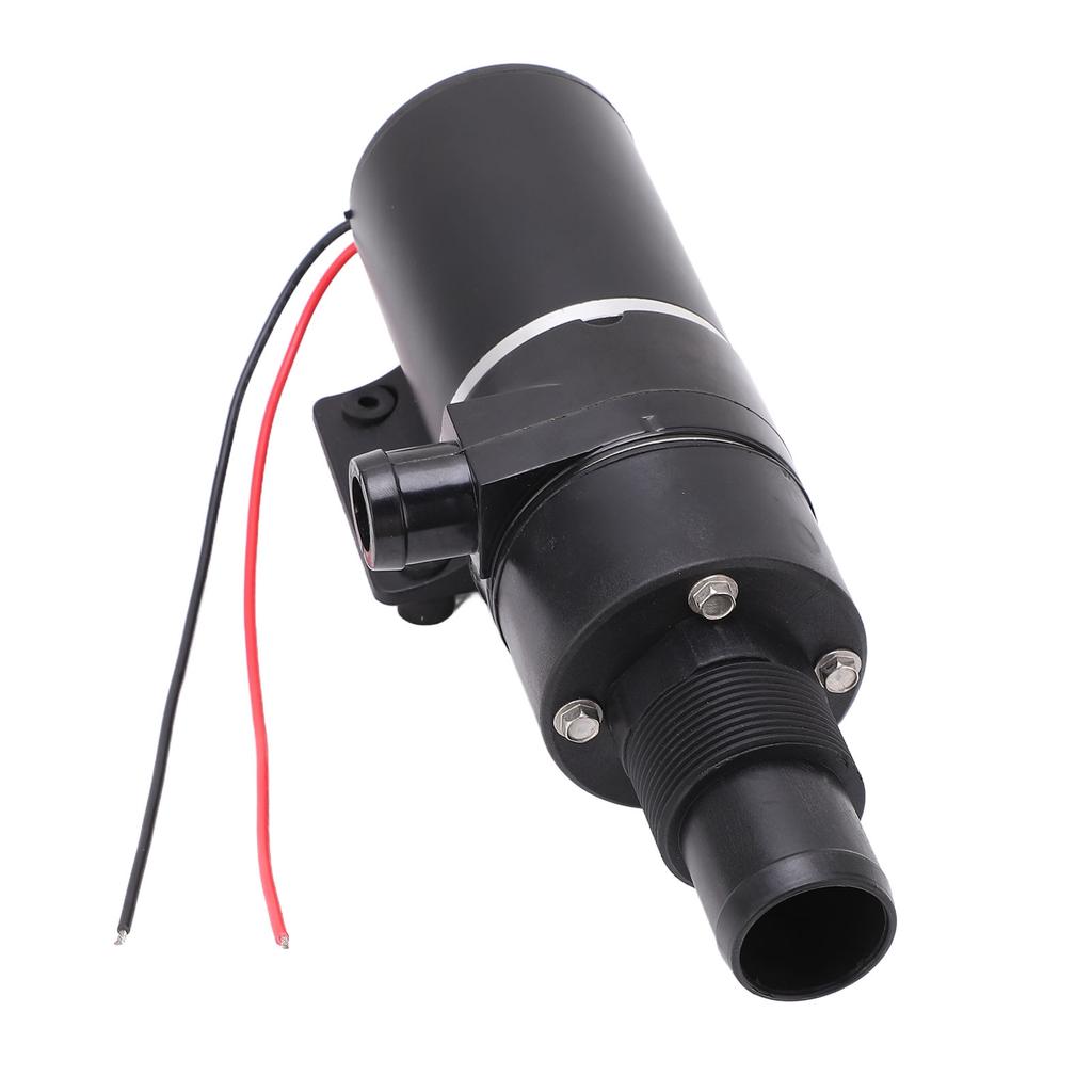 Sewage Pump 45LPM 12GPM Large Flow 3 Meter Head Dual Blade DC RV Waste Pump for Yacht Toilet Fish Tank DC 12V 14A