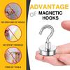Super Mocne Magnesy Neodymowe Haczyki, Haczyki Heavy Duty, Magnesy Ziem Rzadkich Haczyki na Lodówkę, DIY, Domowa Kuchnia