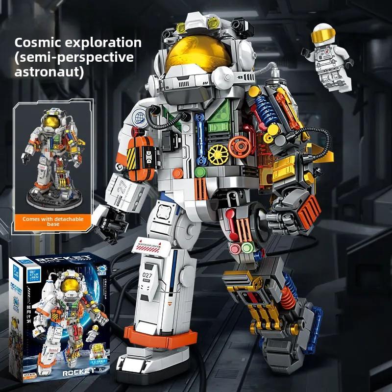 Space rocket building blocks Space Shuttle Astronaut Model Bricks City Building Childrens toys Boy gifts Girl Gifts