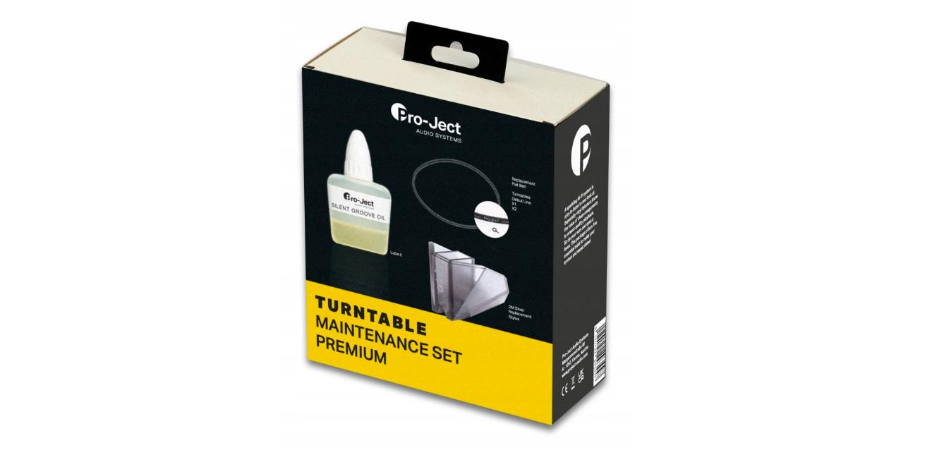 Zestaw konserwacyjny do gramofonów DEBUT Carbon, EVO, X1 i X2 Pro-Ject Maintenance Set Premium, Pro-Ject bunte