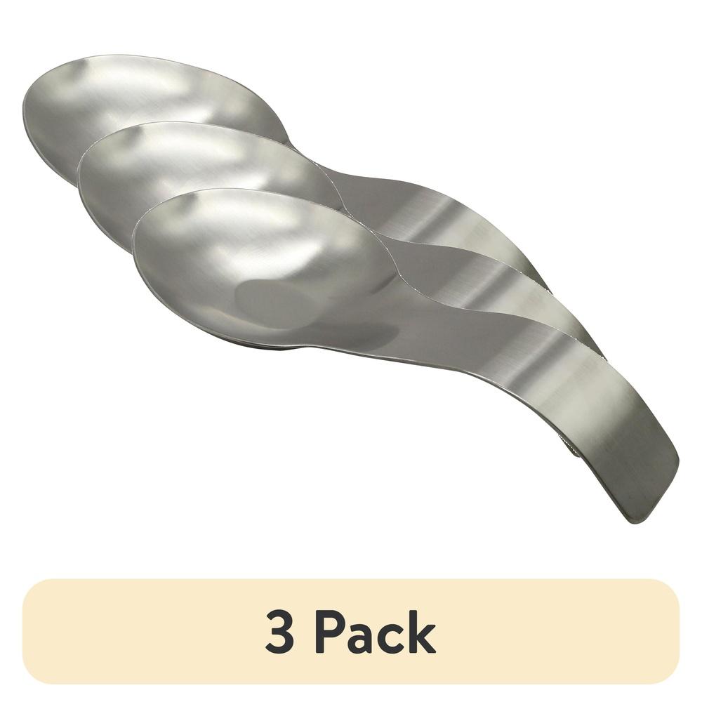 

18/0 Stainless Steel Spoon Rest Set 3 Pack Kitchen Utensil Holder Cookware Recycling Stove Top Cleaner Cooking Tool Durable Food United States