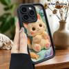 Phone Case: 2D Flat, Suitable for iPhone 18 17 16 15 14 13 12Pro Protective Cases, Cream-orange Kitten, Perfect Christmas and Halloween Holiday Gift