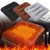 Winter Heated Car Seat Cover Heated Cushion USB/Cigarette Port Office Heated Seat Cushion Warm Pad Heating Warmer Cushions