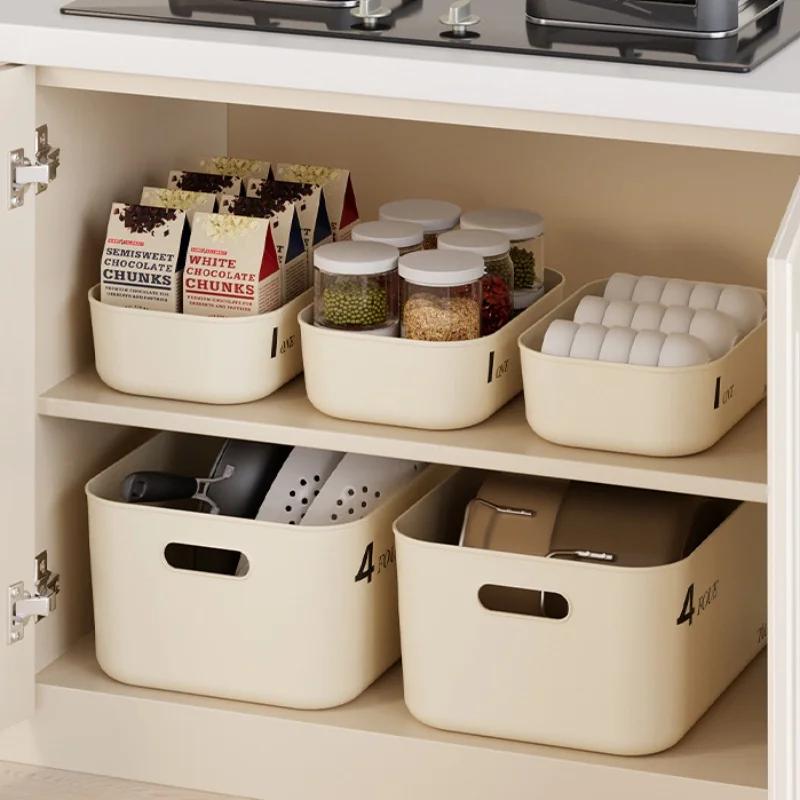 Sundries Storage Box Stackable Clothes Storage Box Dustproof Cosmetics Clothing Grocery Storage Bedroom Dormitory Storage Box