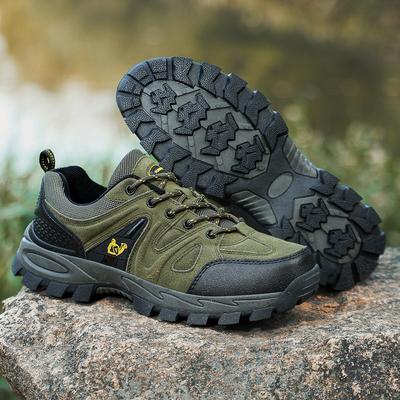 Herren Wanderschuhe Rutschfest Bequem Bergsteigerschuhe Wasserdicht Abriebfest Leicht Outdoor Sportlich Klassiker Sneaker