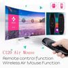 VAORLO For 6 Axis Gyroscope 2.4GHz Wireless Keyboard Fly Air Wireless Mouse Kyboards with Remote Control for Smart TV Mini PC
