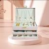 Portable Jewelry Box European Princess Travel Korean Hand Jewelry Jewelry Bag Earrings Ring Small Storage Box