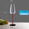 OLOEY Handmade Crystal Red Wine Glass