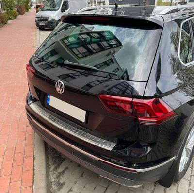 Rear Bumper Cover (OmsaLine, Stainless Steel) for Volkswagen Tiguan 2016-2023