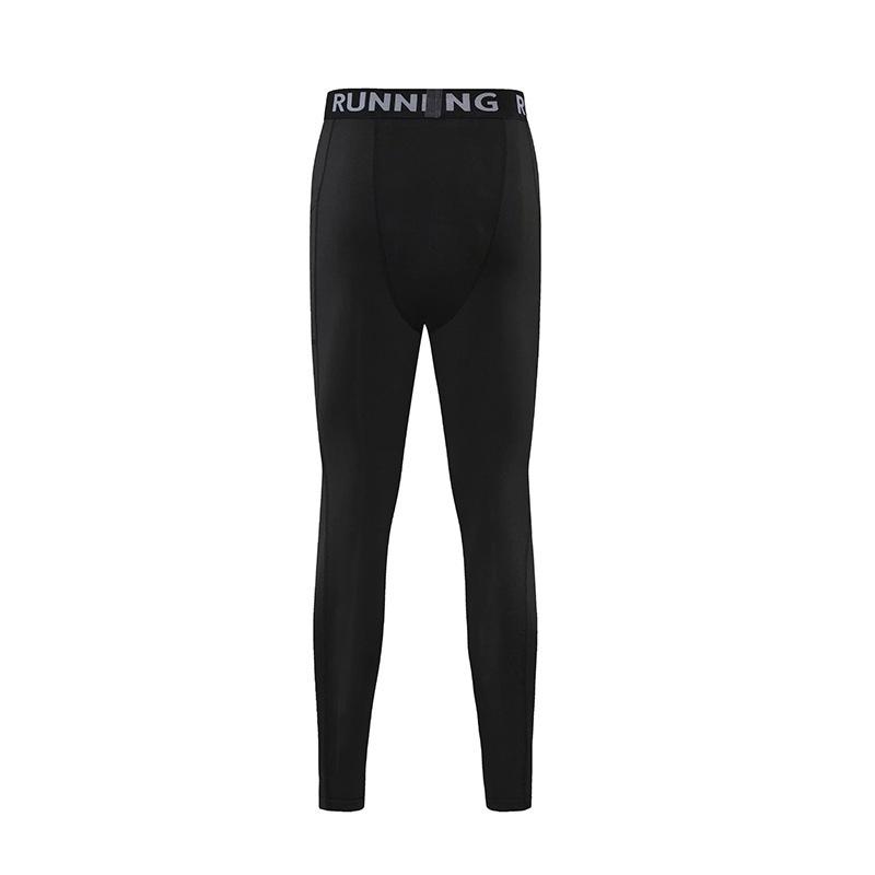 Summer Elastic Sports Compression Pants with Pockets