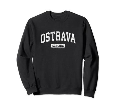 Ostrava Chekia Vintage Sport Design Sweatshirt