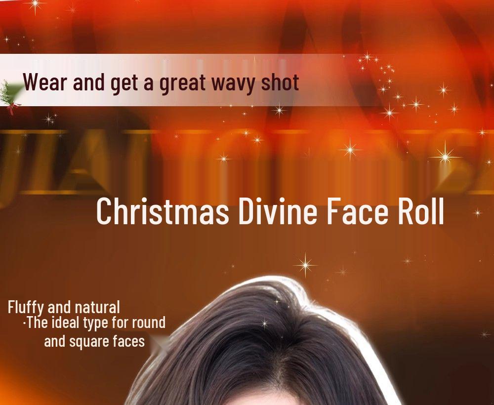 Women's Full Head Cover Wig - Middle Part, Voluminous Big Waves, Long Curly Style