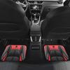 4pcs Elegant Car Floor Mats - Non-Slip, Easy-Clean Polyester All-Season Floor Mats Universal Car Carpet Interior Accessories