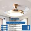 2026 Modern Invisible Ceiling Fan Light Chandelier for Dining, Living Room, Bedroom