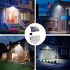 210 LED Solar Light Outdoor Super Bright Motion Sensor Solar Strong Power LED Garden Wall Lamp IP65 Waterproof 3 Working Mode
