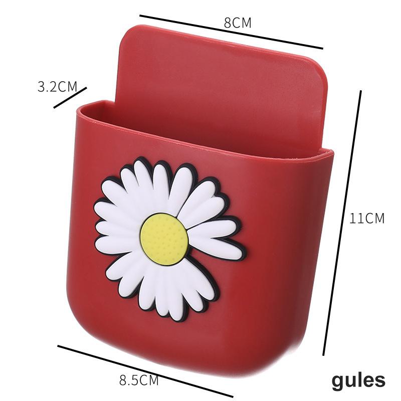 Scatola portaoggetti impermeabile per cellulare da parete Design con retro adesivo senza fori TV per la casa Aria