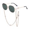 Chain Sunglasses Women'S Anti-Drop Chain Lanyard Irregular Polygon Full Frame Sunglasses Women'S Trend