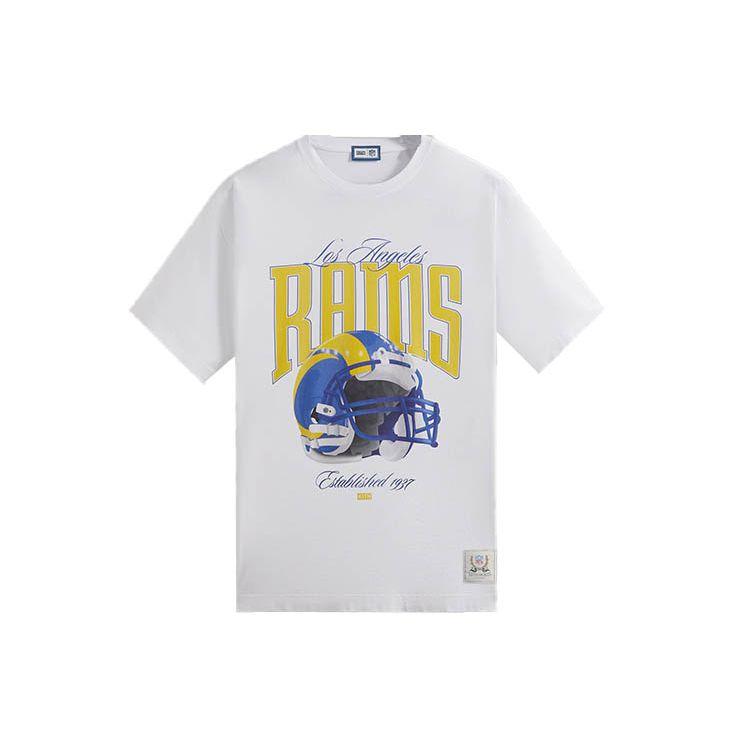 

Kith For The NFL: Rams Vintage Tee White Unisex Tops KHM031570-101