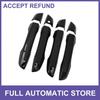 Exterior Door Handle Covers Trims for Honda Civic 10th 2016- Gloss Black