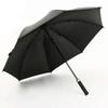 Automatic Long-Handle Windproof Golf Umbrella - Full Fiber, Large, Customizable for Business Gifts.