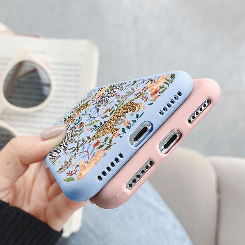 Leopard Print Phone Case For Samsung Galaxy A51 4G 5G A71 5G Protection Back Cover Soft Silicone Fundas For Samsung A 51 Coque