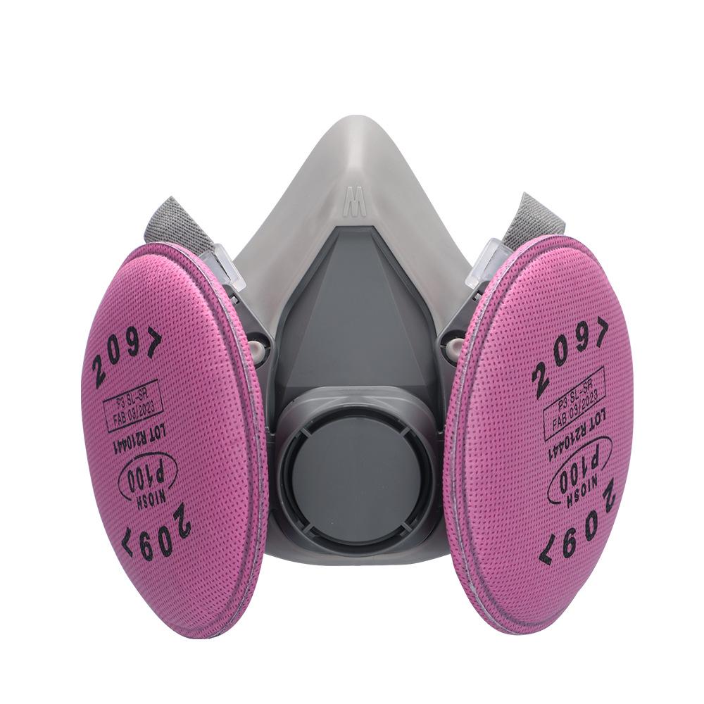 "6200 Protective Gas Mask for Spray Paint, Pesticides, Chemicals, and Formaldehyde"