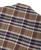 Brooks Brothers Classic Fit Cotton Madras 2-Button Jacket (Brown) (Bbjsmf84624Es)