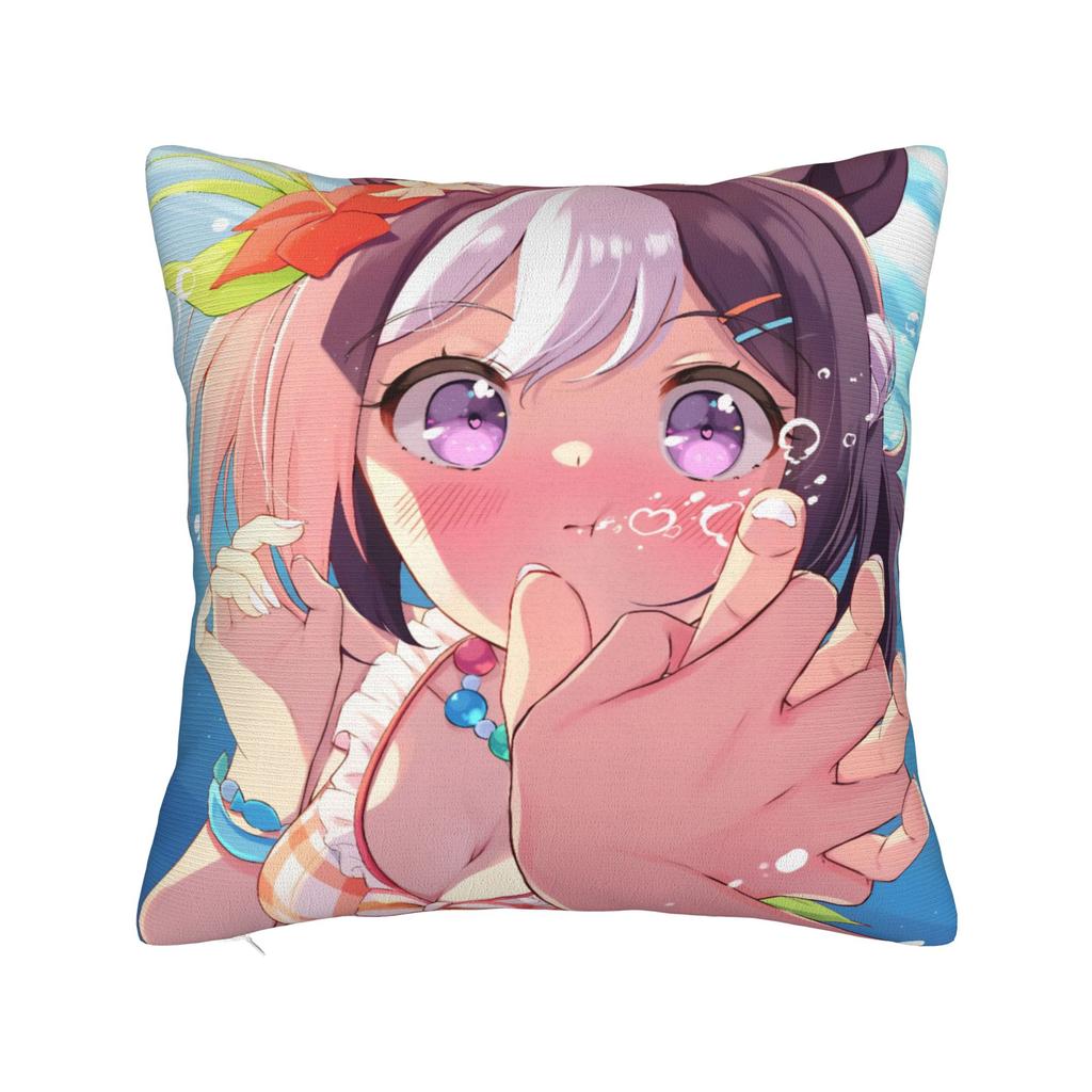 Decorative Pillowcase Umamusume Pretty Derby Anime Accessories Living Room  Throw Pillow Case Cover Square Multi Size