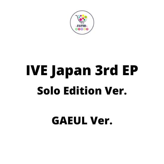 Solo Edition Ver IVE Japan 3rd EP