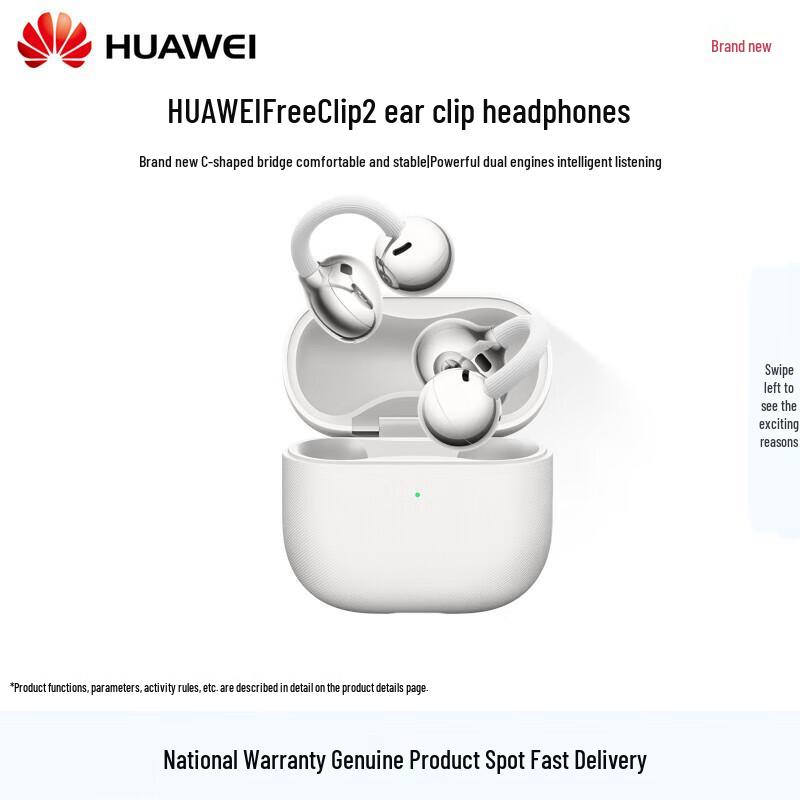 Huawei FreeClip 2 Open-Ear Bluetooth Earbuds