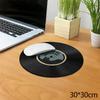 Vintage Inspired Mouse Pad Round Non-Slip Rubber Computer Mouse Mat Office Desk Accessories