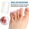 Toe Covers Silicone Toe Caps Anti-Friction Breathable Toe Protector Prevents Blisters Toe Caps Cover Protectors Foot Care